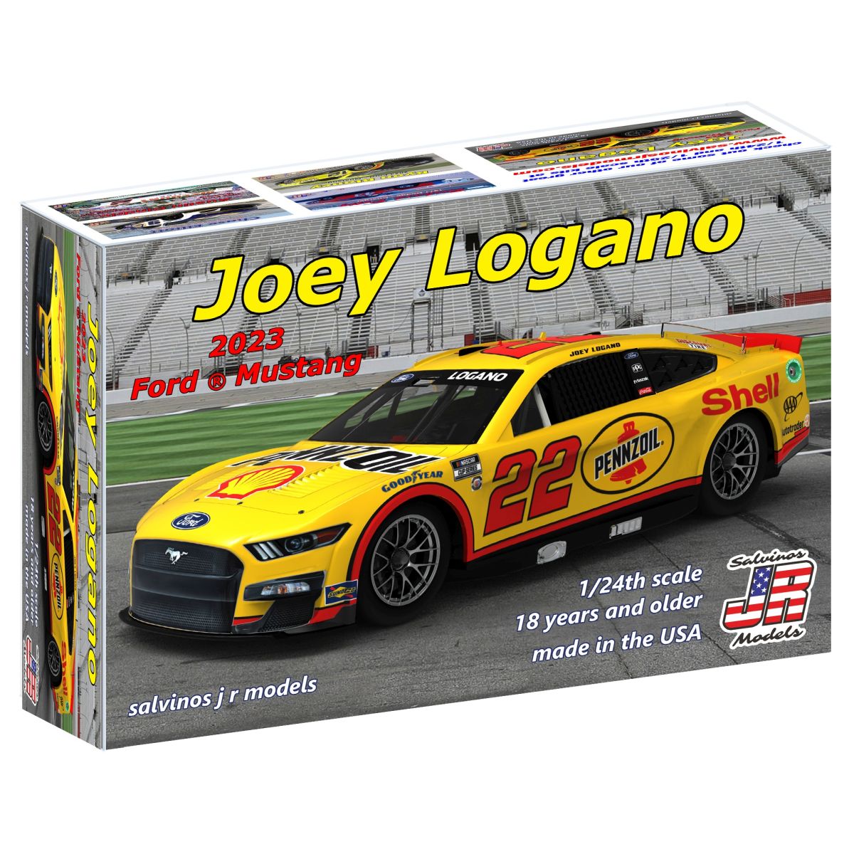 Team Penske 2023 Joey Logano Ford Mustang Primary