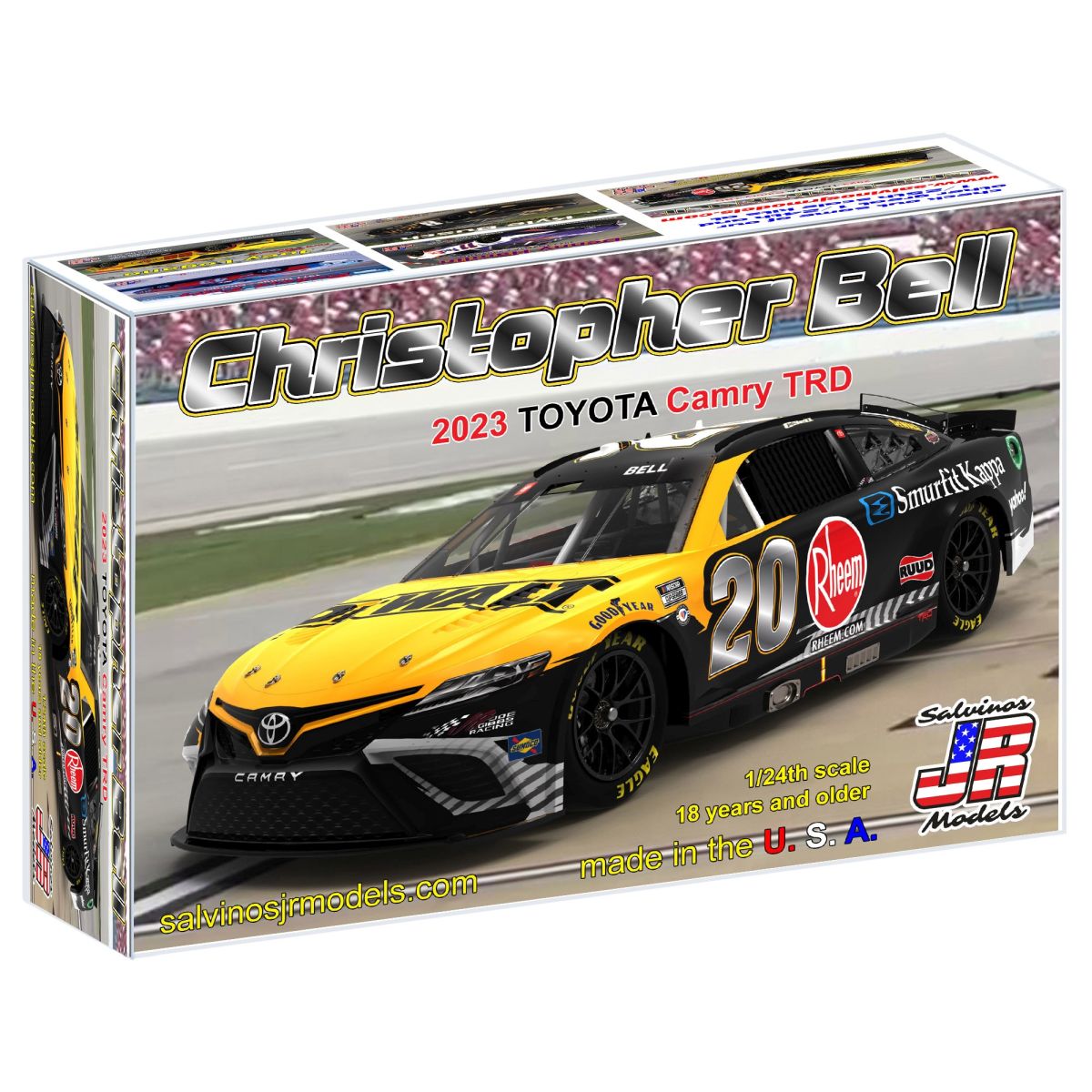 Joe Gibbs Racing Christopher Bell 2023 Toyota Camry Primary