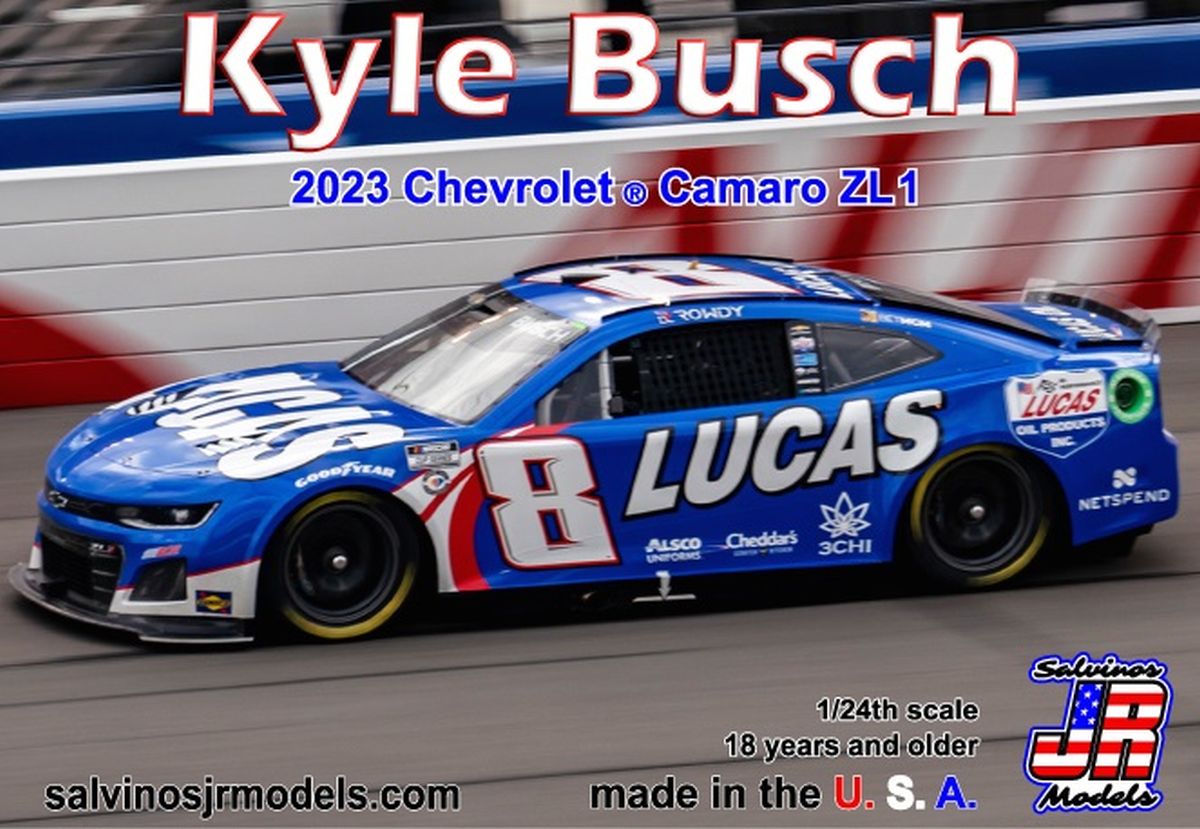 Richard Childress Racing Kyle Busch 2023 Camaro Lucas Oil