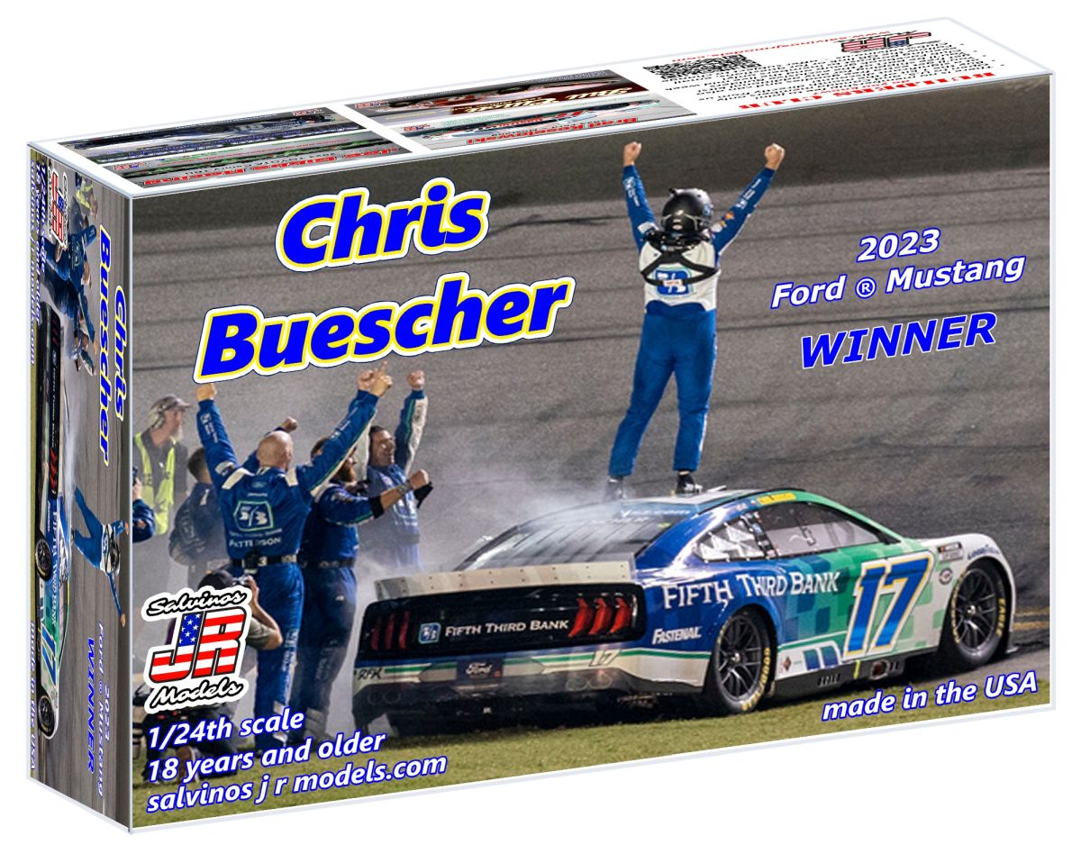 RFK Racing 2023 Chris Buescher Ford Mustang Daytona Winner