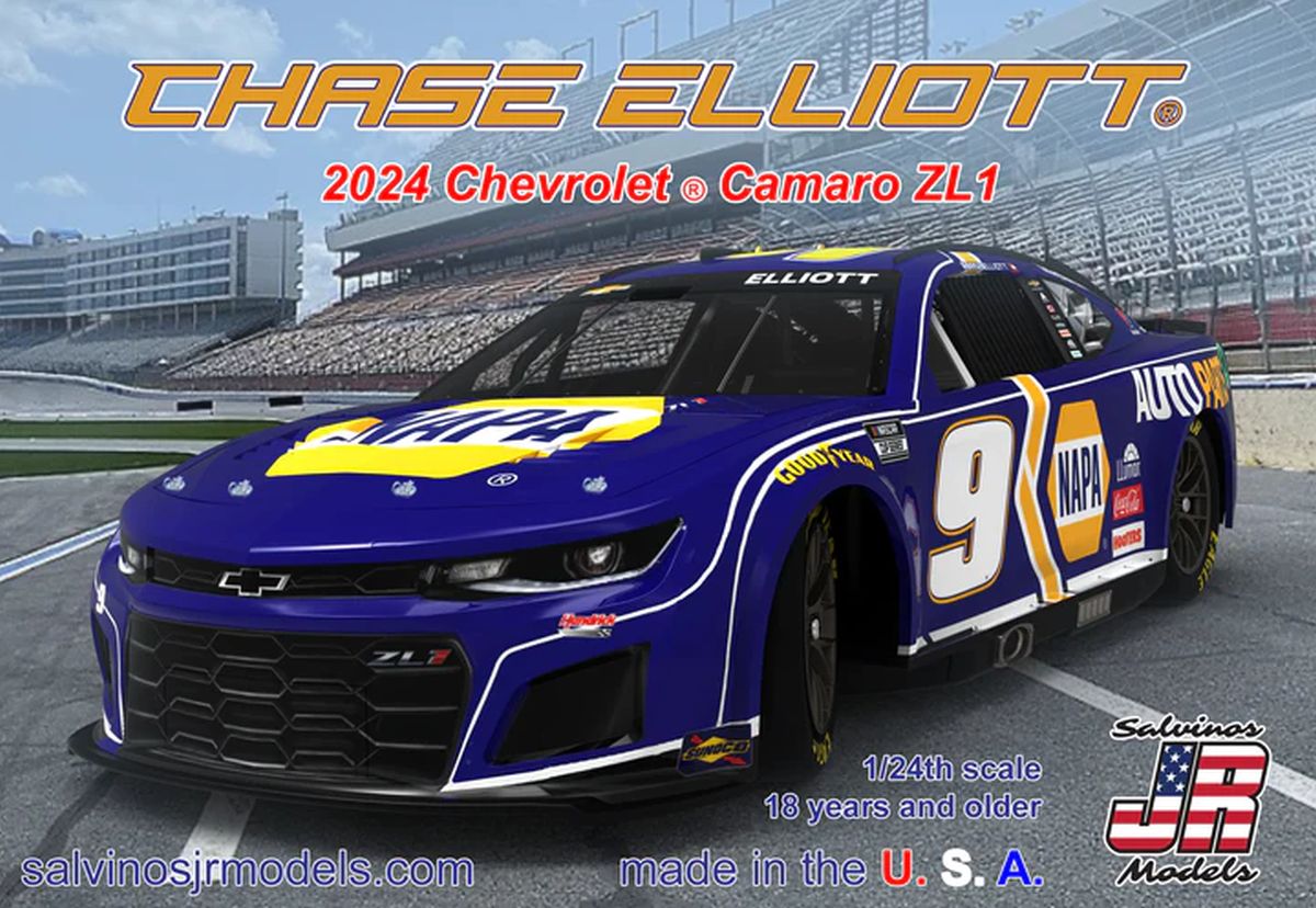 Hendrick Motorsports Chase Elliott 2024 Camaro Primary NAPA