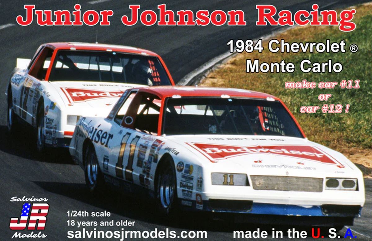 Junior Johnson Racing 1984 #11/12 Waltrip Bonnett Chevy Mont