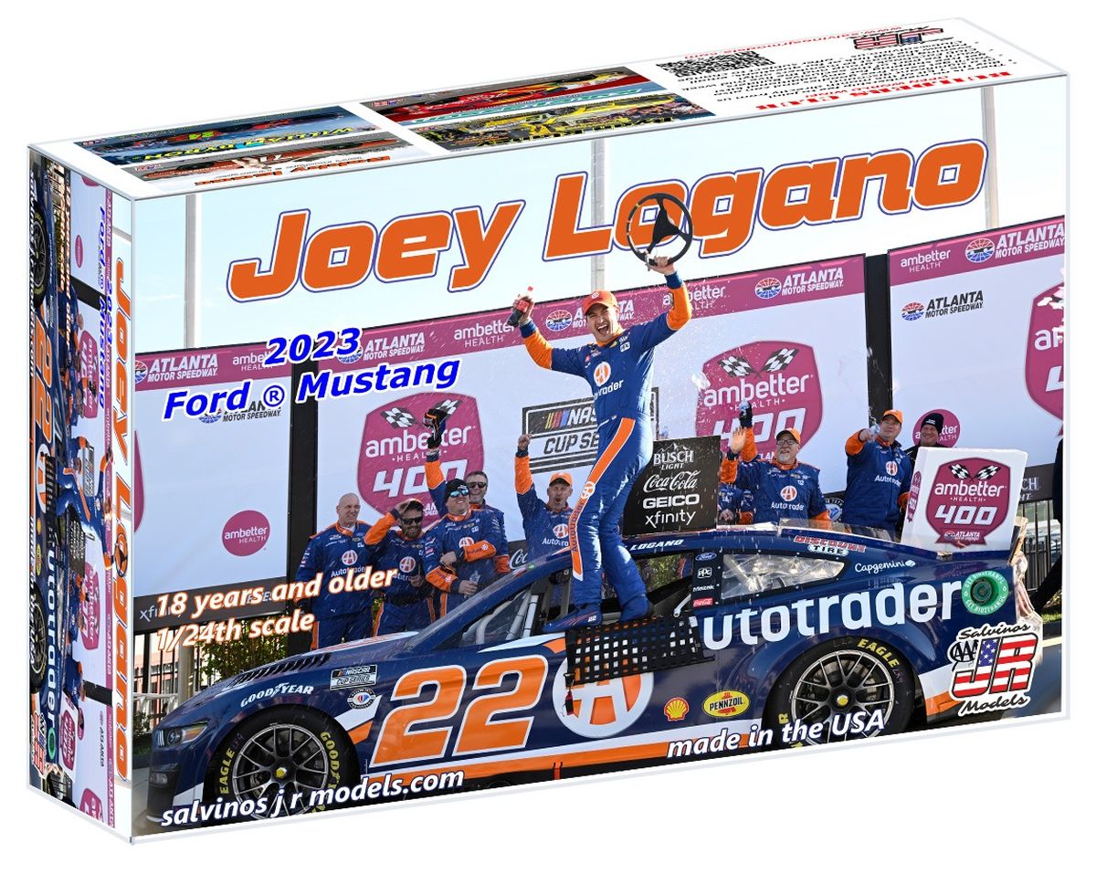 Penske Racing 2023 Joey Logano Mustang Autotrader Race Winne
