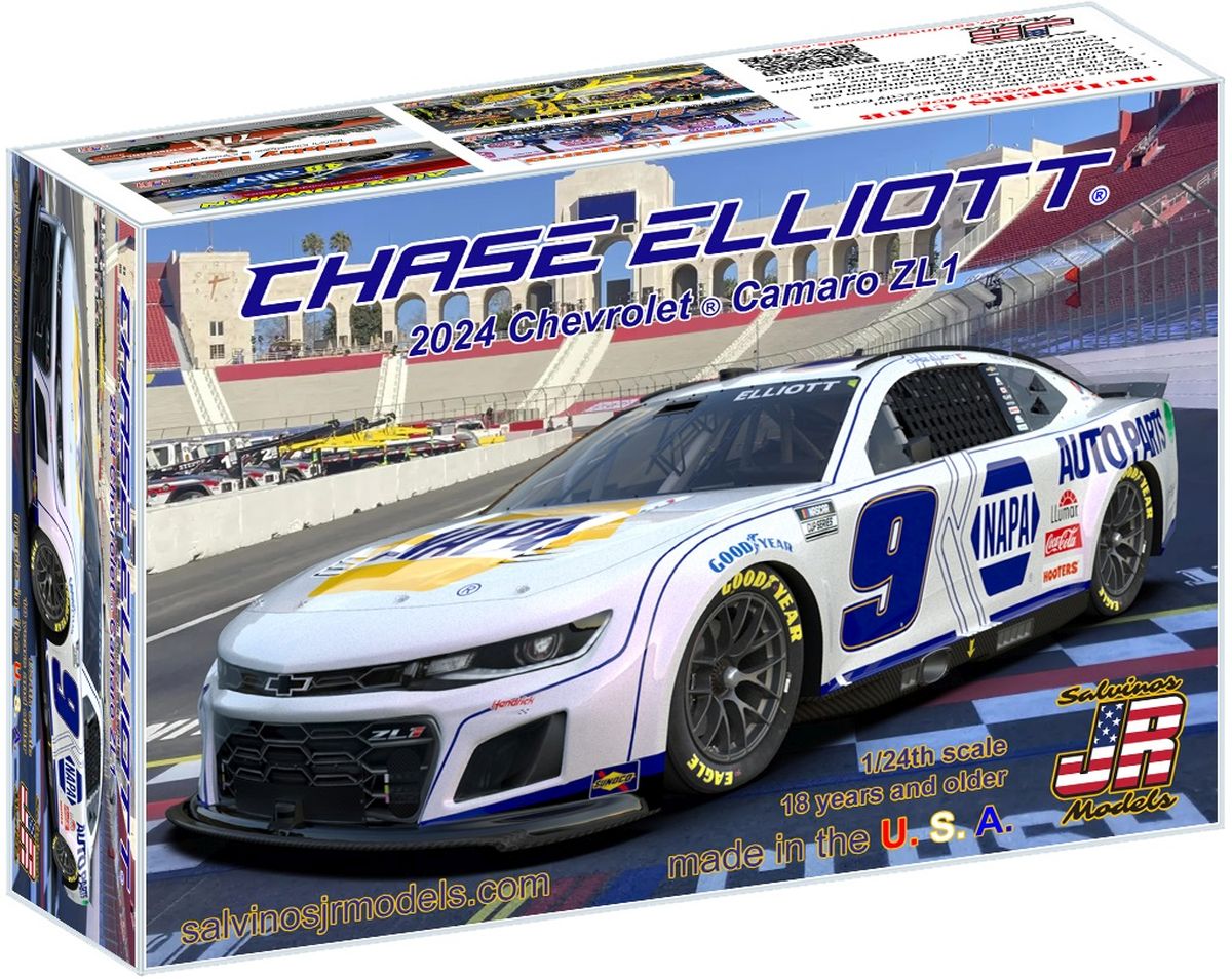 Hendrick Motorsports 2024 Chase Elliott Camaro LA White NAPA