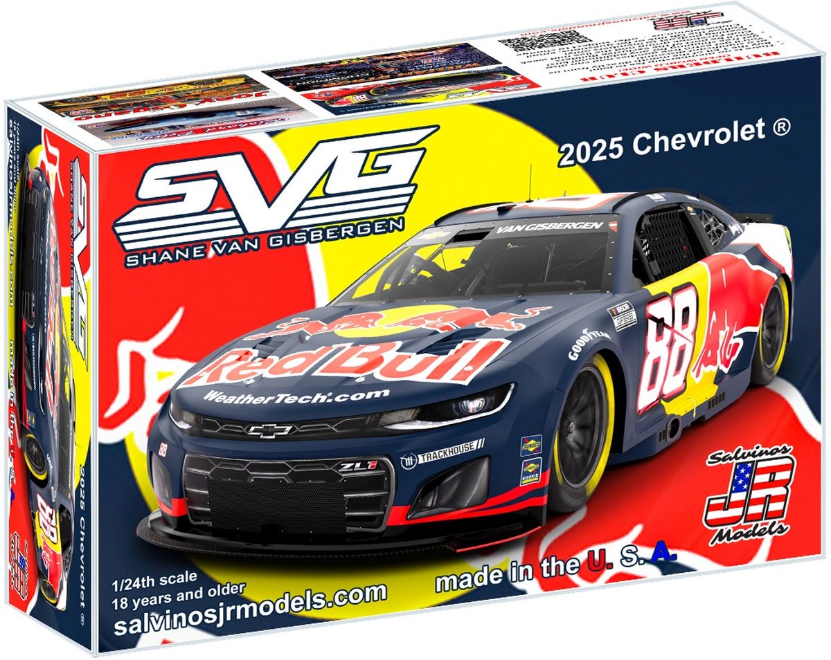 Trackhouse Racing 2025 Shane Van Gisbergen Red Bull