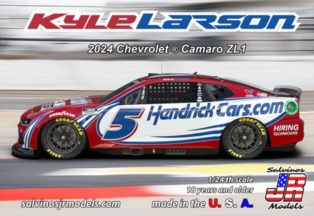 Hendrick Motorsports 2024 William Byron  Camaro Baby Blue Va