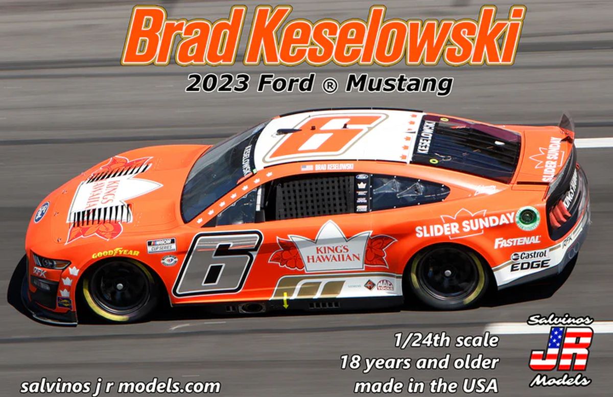 Roush Fenway Keslowski Keslowski 2023 Ford Mustang Kings Haw