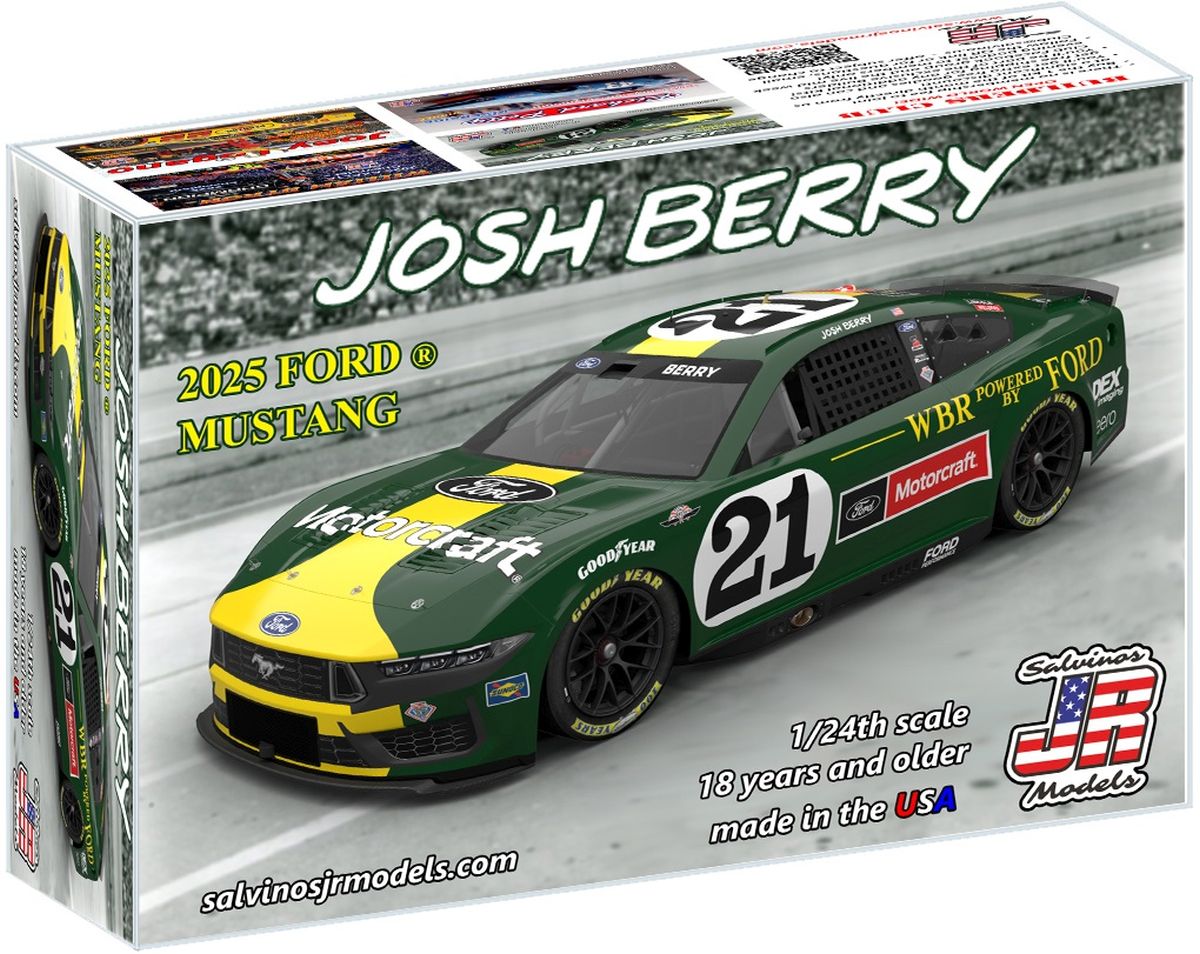 Wood Brothers Racing 2025 Josh Berry Throwback