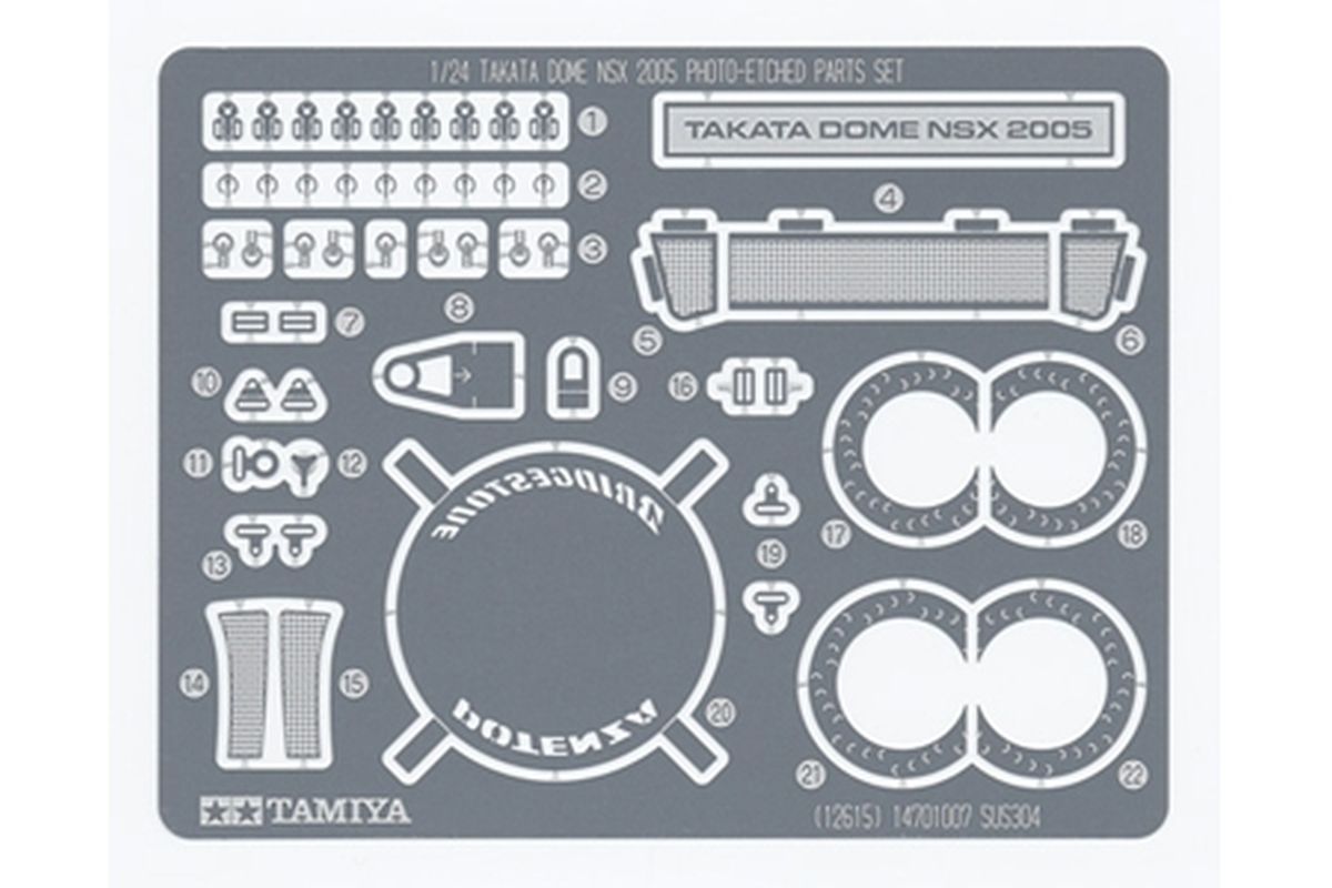 Takata Dome NSX 2005 PE Parts