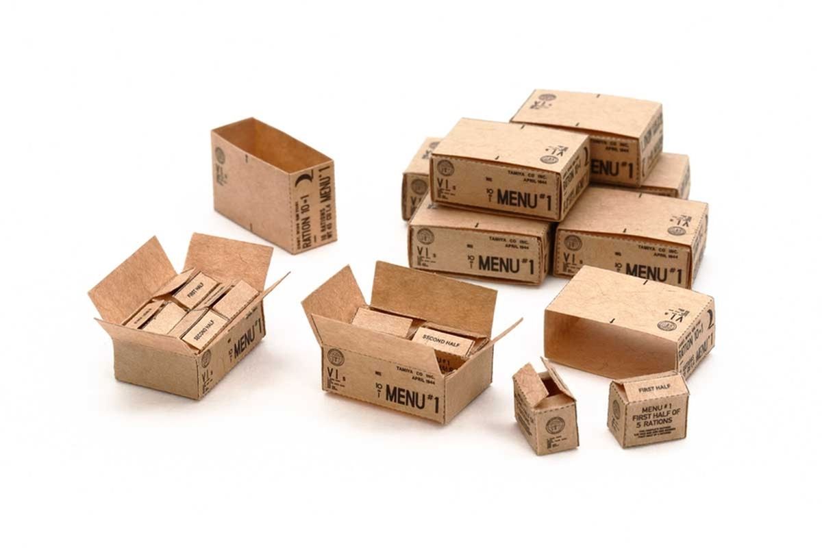 1/35 US 10-in-1 Ration Cartons