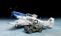 US NA P-51D Mustang w/ 1/4 4x4 Light Vehicle