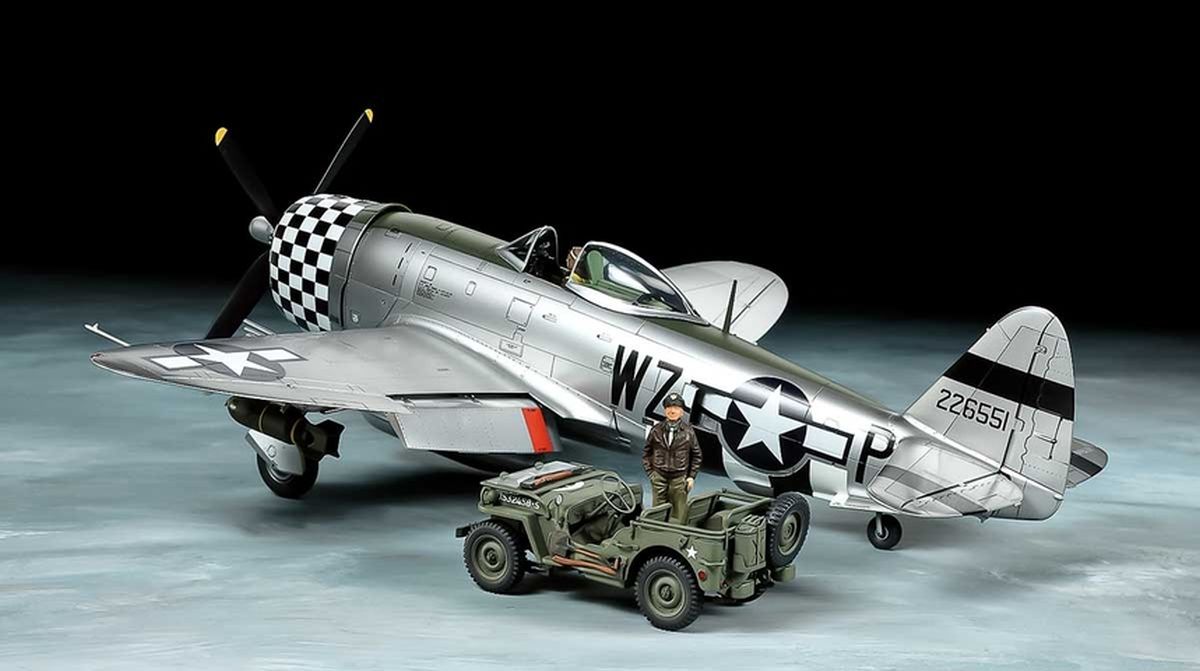P-47D Thunderbolt & Jeep 1/48