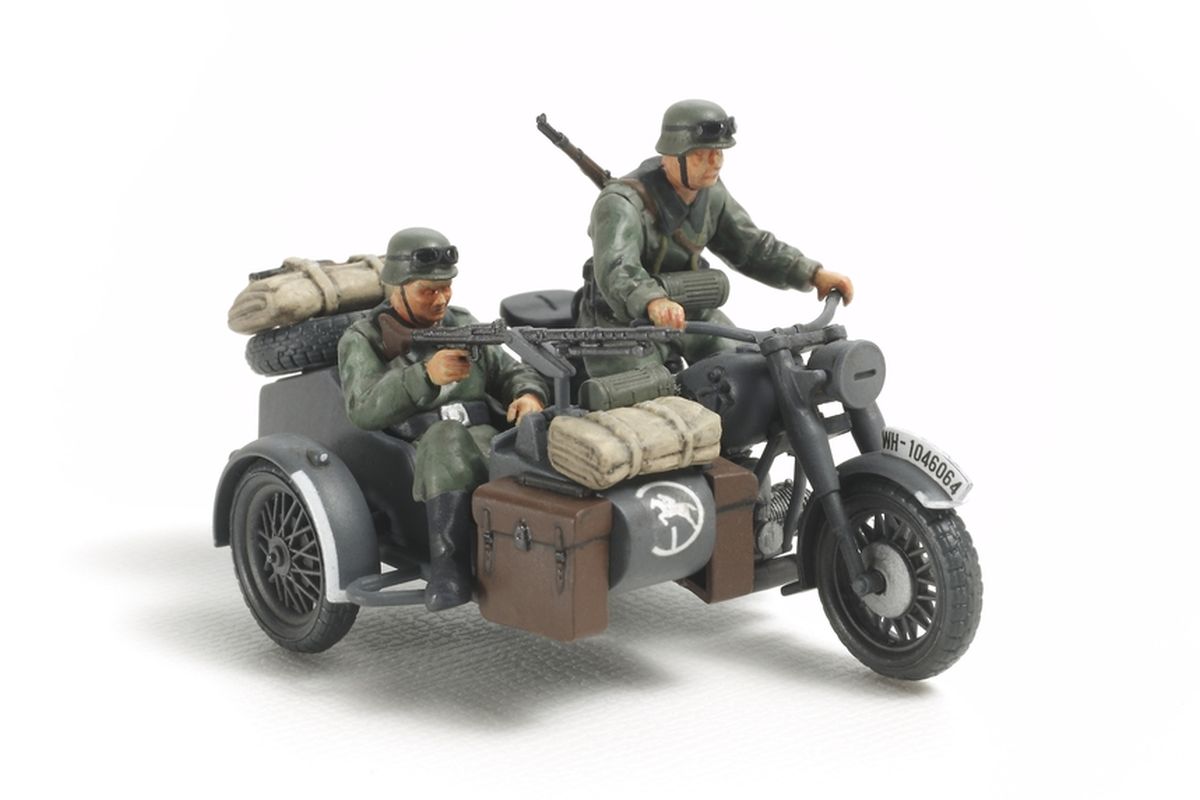 German Motorcycle/Sidecar