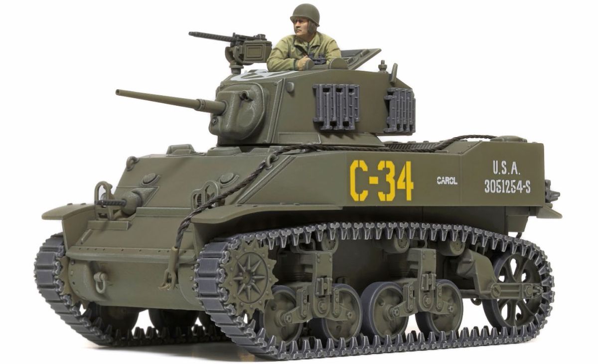 1/48 U.S. Light Tank M5A1 Stuart