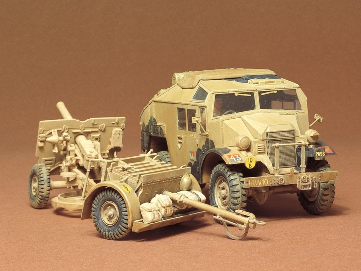 British 25 Pndr Gun/Quad Kit