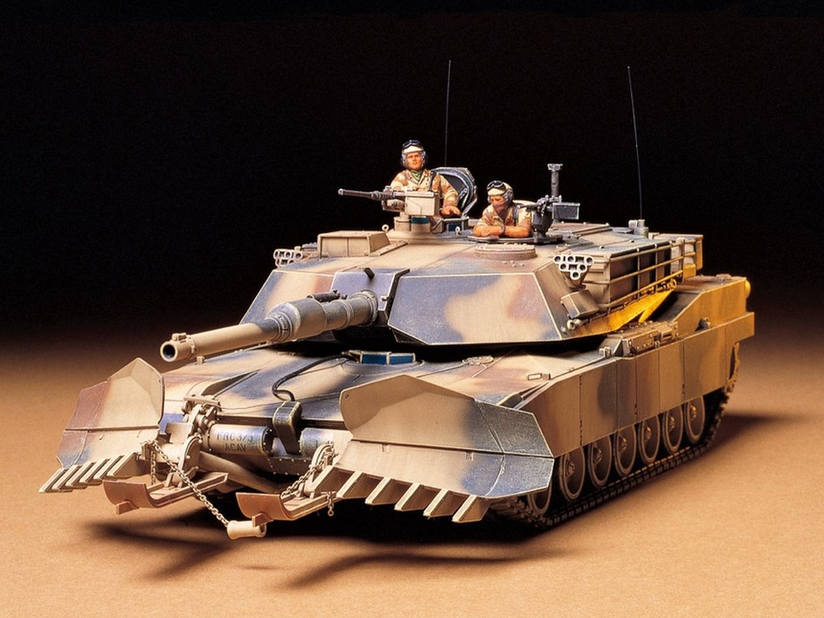 U.S. M1A1 Abrams w/ Mine Plow