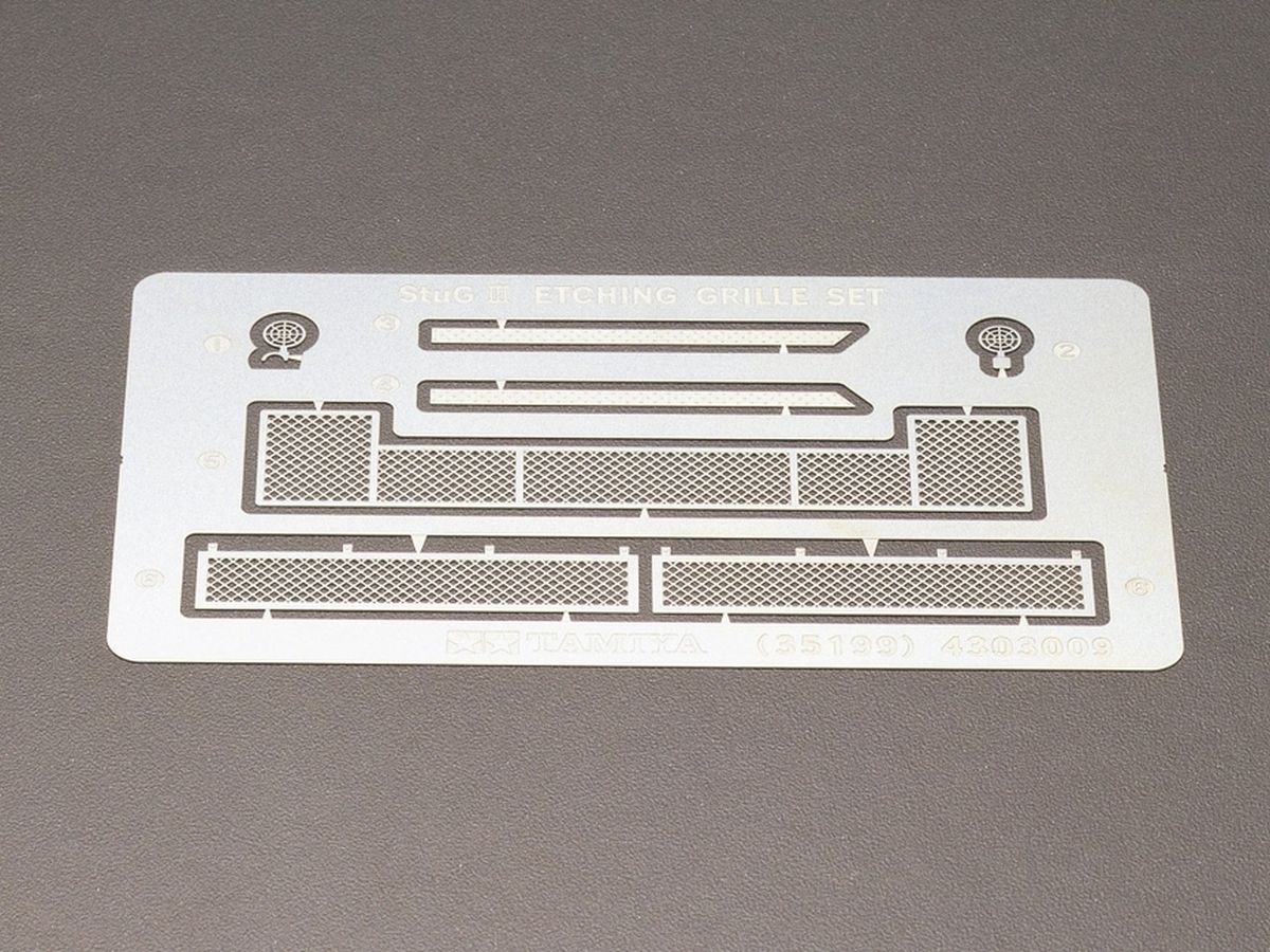 Sturmgeschutz III Photo Etched Grill Set