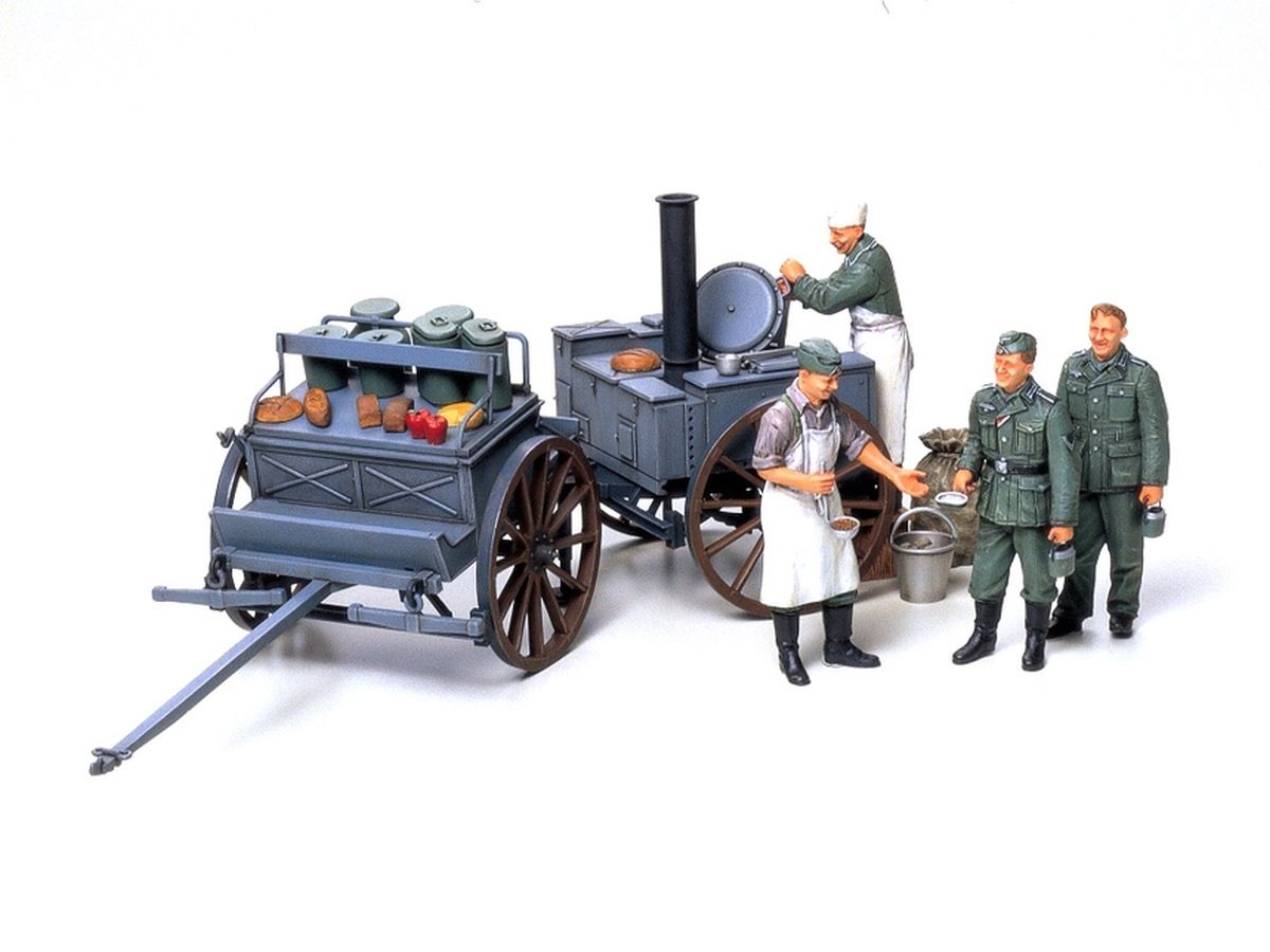 German Field Kitchen Scenery