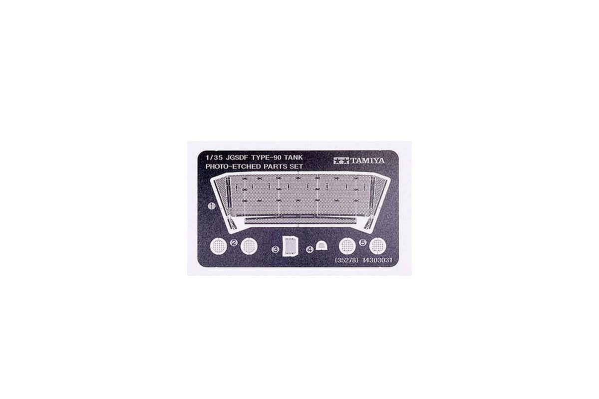 JGSDF Type90 Tank Etched Set