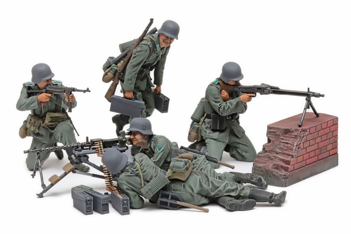 German Machine Gun Team Set (Mid-WWII)