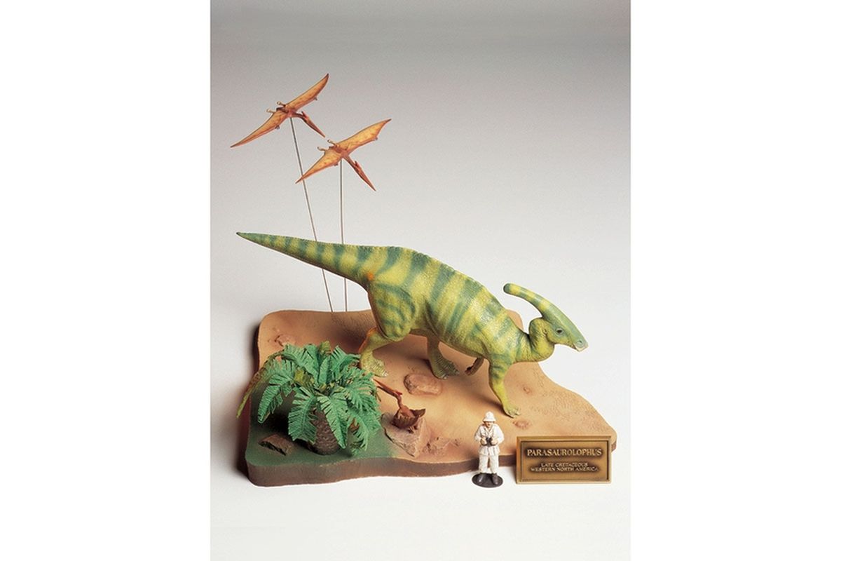 Parasaurolophus Diorama Set