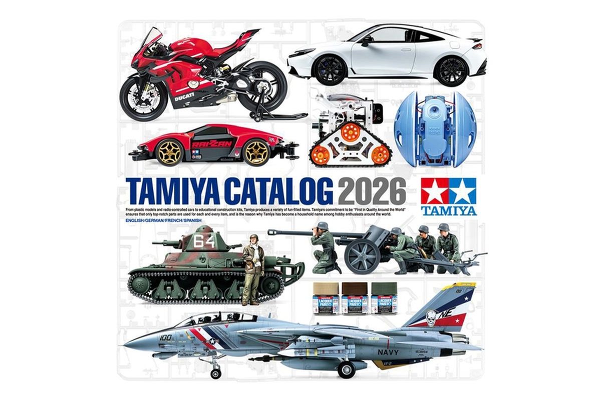 2026 Tamiya Catalog (English/German/French/Spanish)
