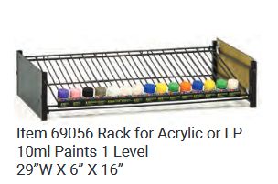 Rack for Lacquer Paint 10ml Bottle Rack (1 Layer)