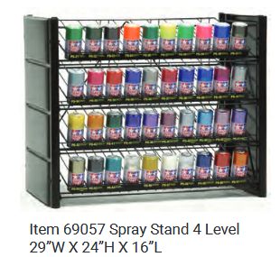 Spray Stand - 4 Layer