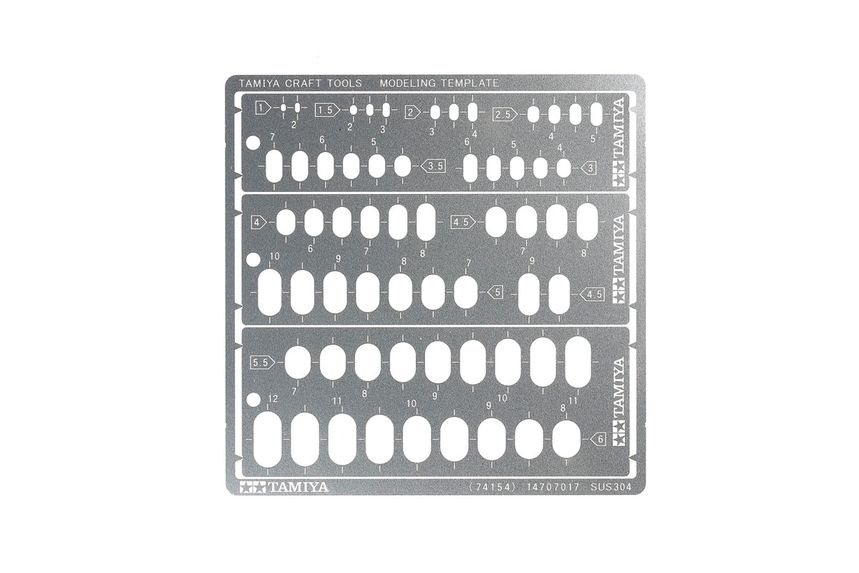 Modeling Template Rectangles/1-6mm