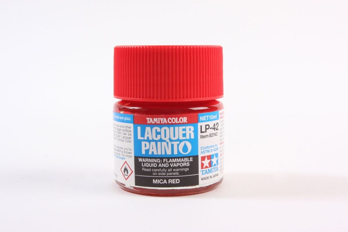 Lacquer LP-42 Mica Red