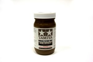 Diorama Texture Paint 250ml - Soil Effect  Dark Earth