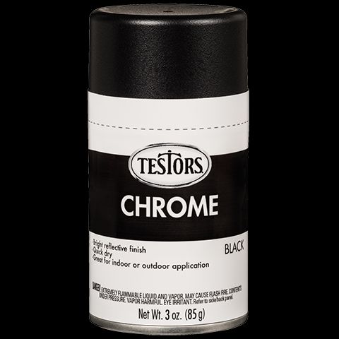 Chrome Base Black Gloss 3 Oz. Spray