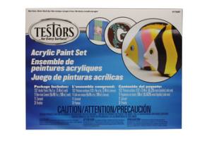 Acrylic Paint Set w/Carousel