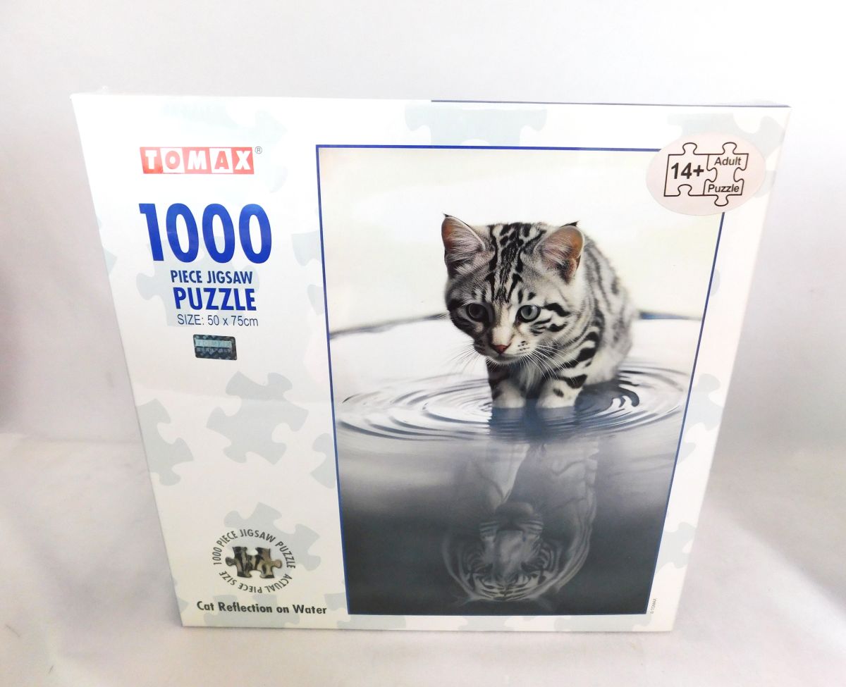 Cat Reflection/Water 1000Pcs  Puzzle