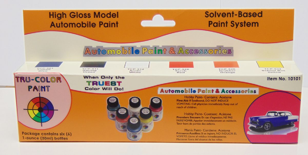 Automotive Paint Set Gloss (6)