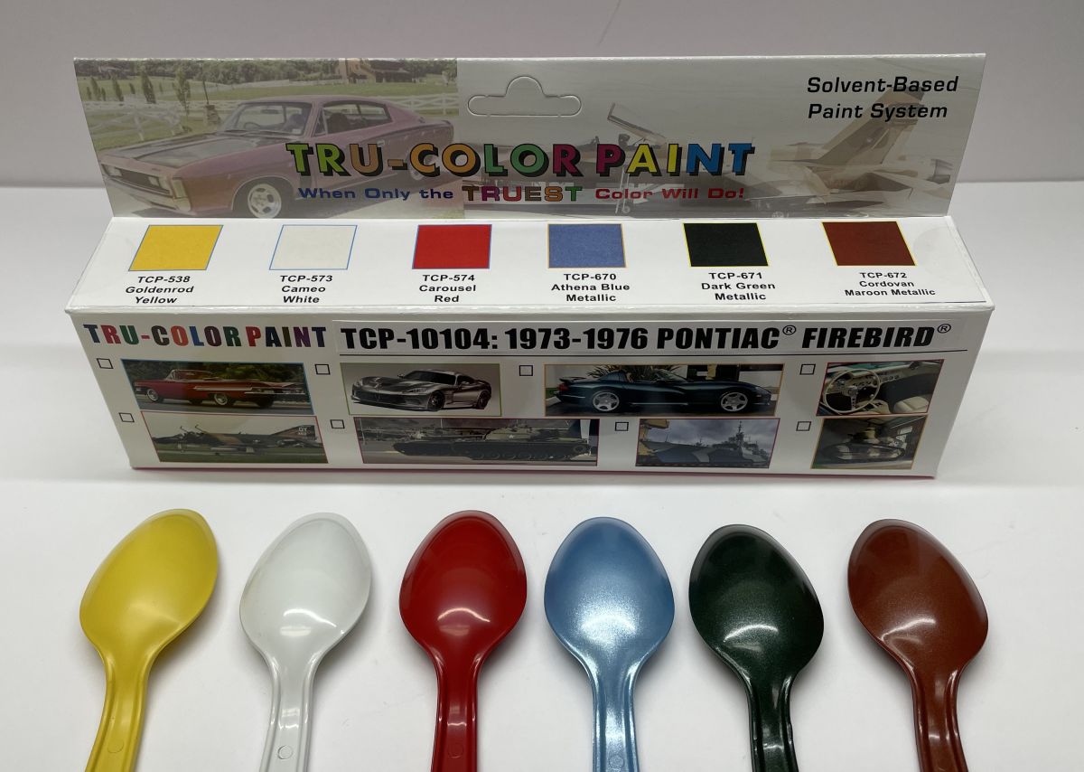 1973-1976 Pontiac Firebird Paint Set