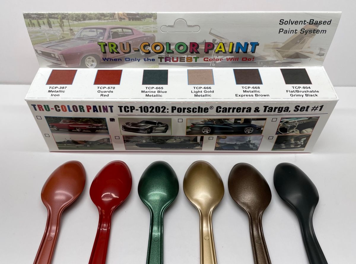 Auto 1988-1989 Porsche Carrera&Targe Paint Set
