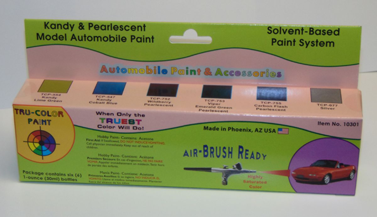 Automotive Paint Set Kandy & Pearl (6)