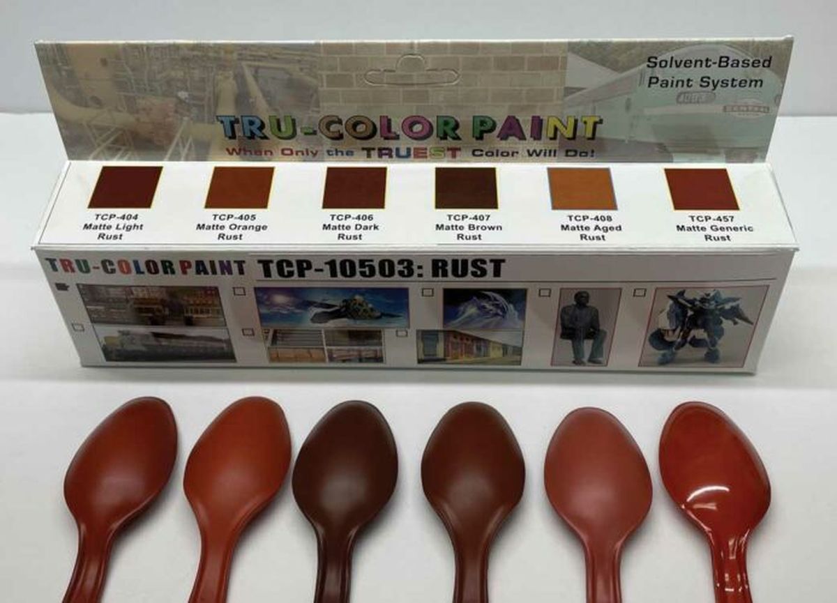 Structure & Infrastructure Rust Paint Set