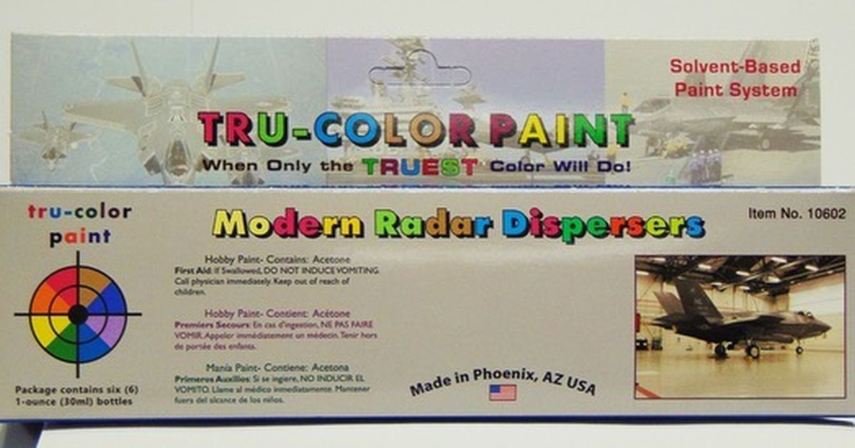 Modern Radar Dispersions Paint Set