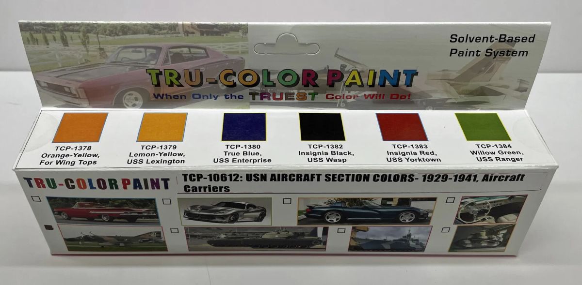 USN Aircraft 1929-1941 Paint Set