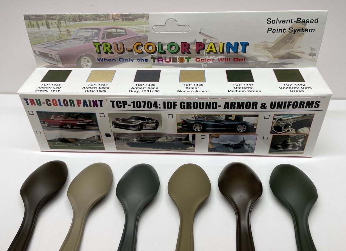IDF Ground  Armor & Uniforms Paint Set