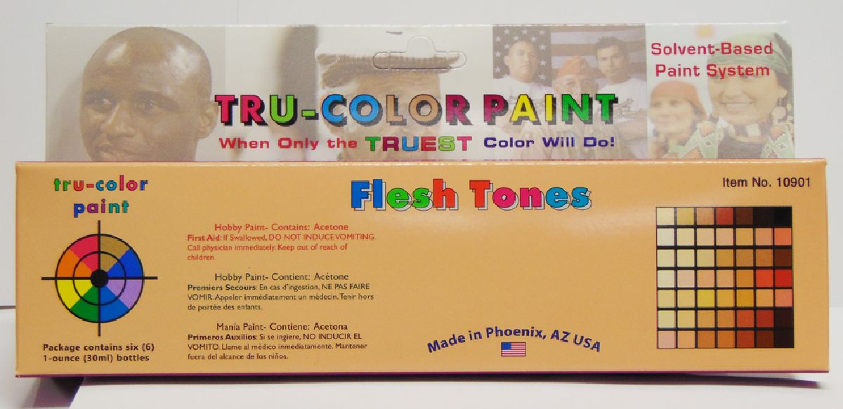 Flesh Paint Set