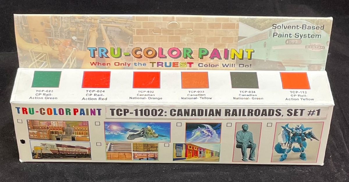 Canadian Railroads #1 Paint Set