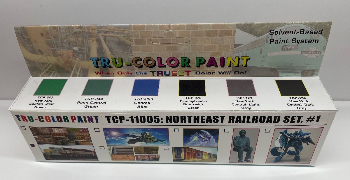 Northeast Railroads Paint Set #1