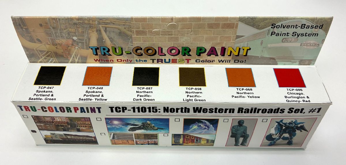 NorthWestern Railroads Paint Set #1