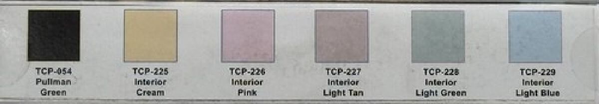 Passenger Car Paint Set #1