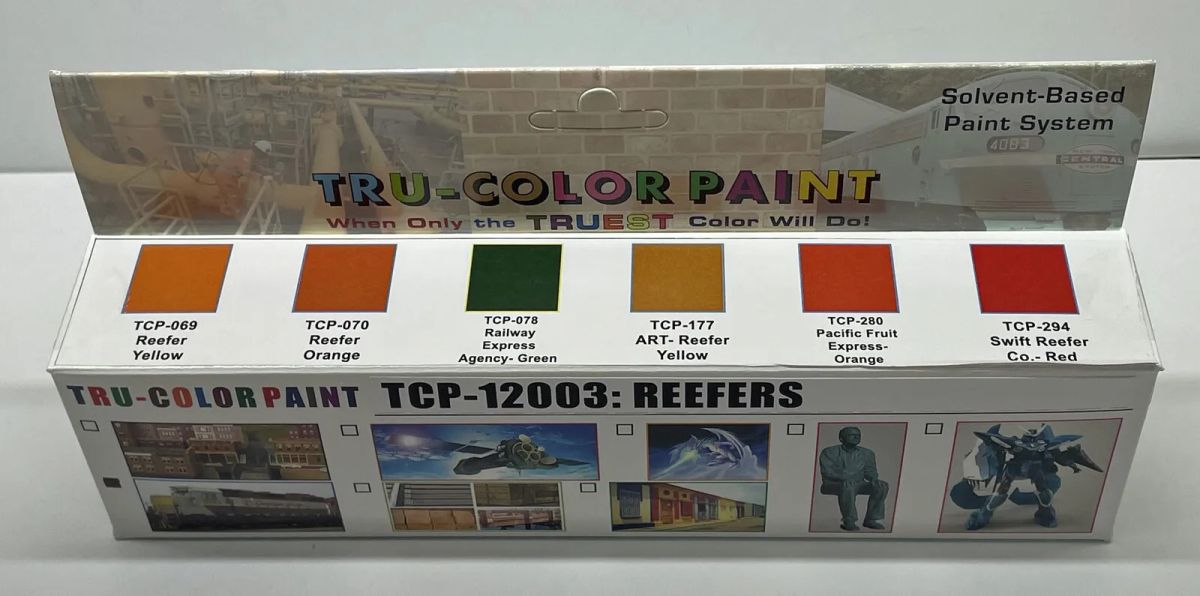 Railroad Freight: Reefers Paint Set