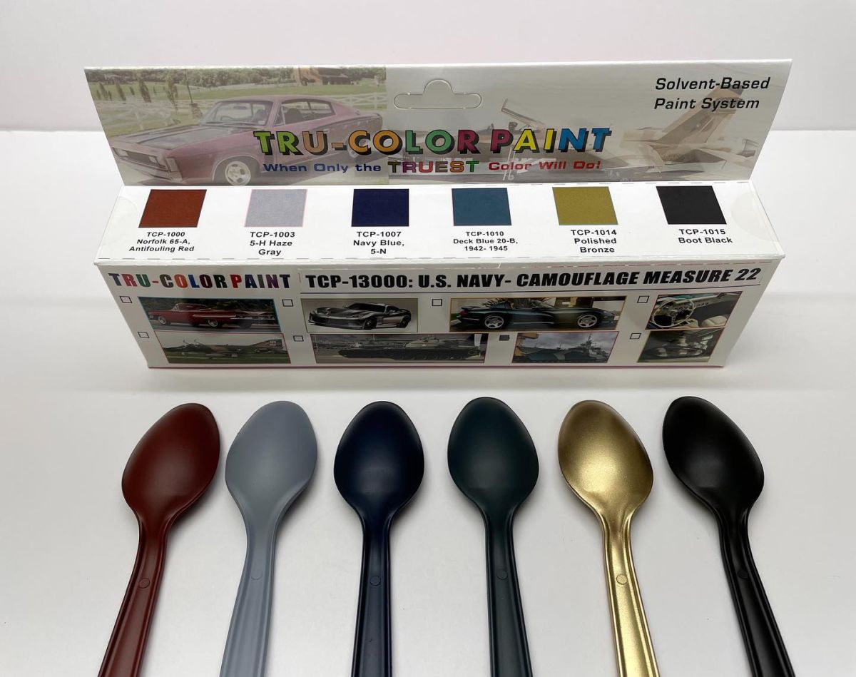 US Navy Camouflage Measure 22 Paint Set