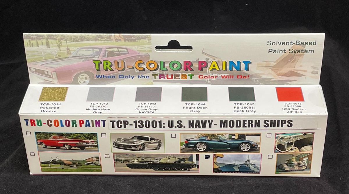 US Navy Modern Ships Paint Set